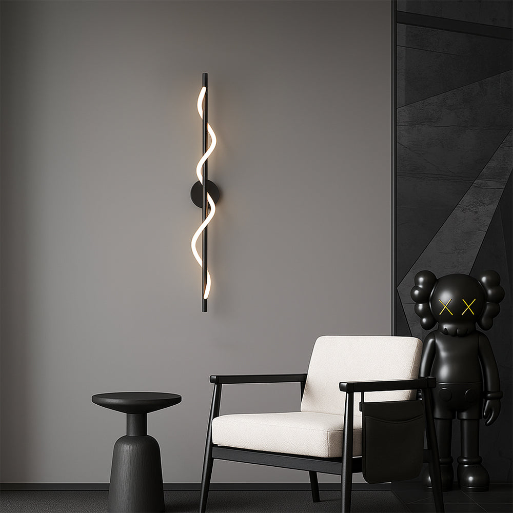 Lampa ścienna Linear Curve
