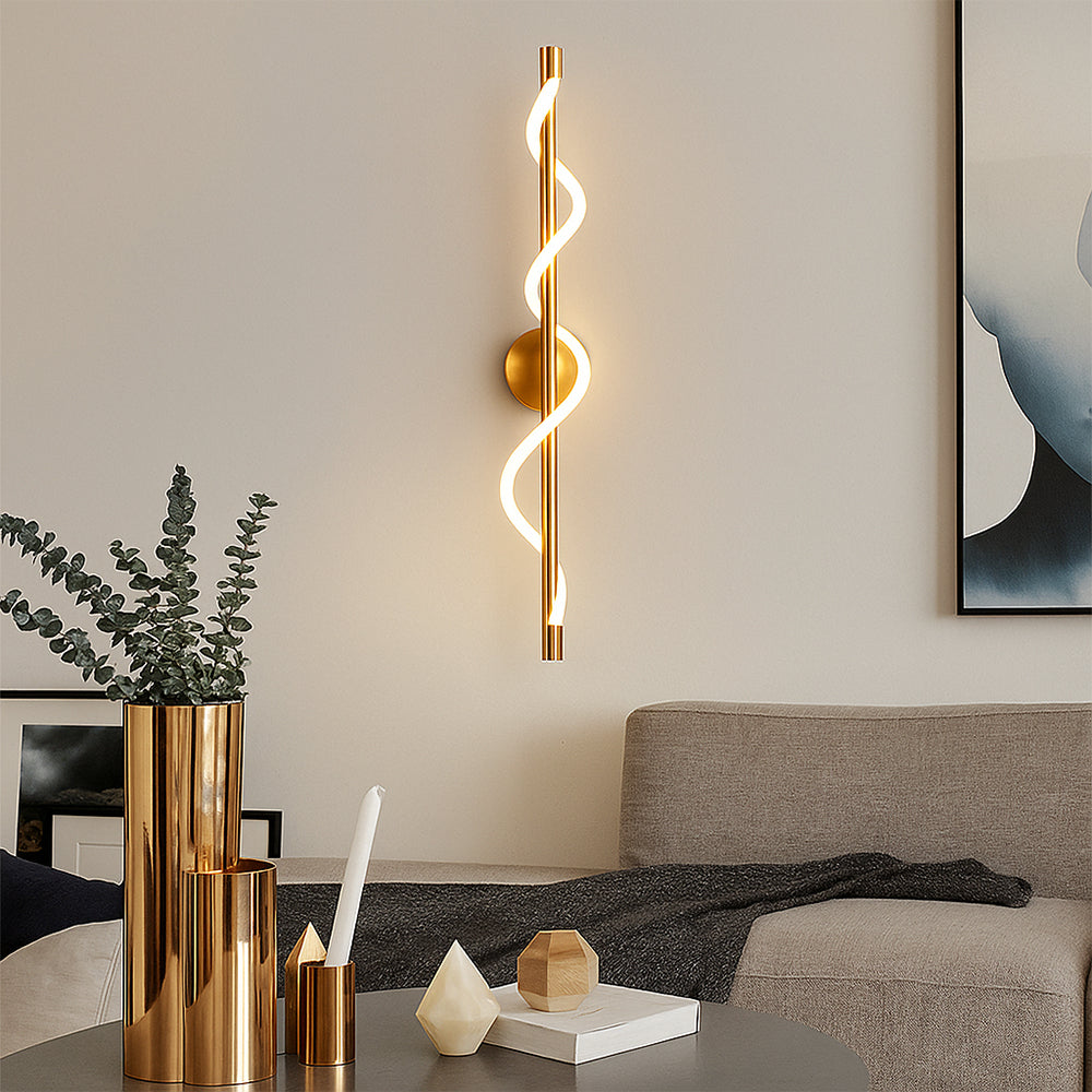 Lampa ścienna Linear Curve