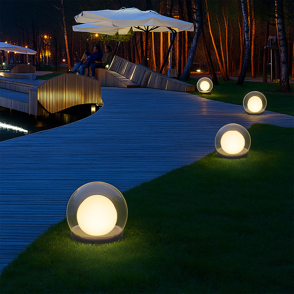Solarna lampa księżycowa
