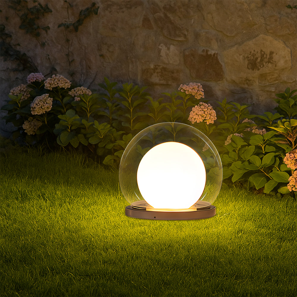 Solarna lampa księżycowa
