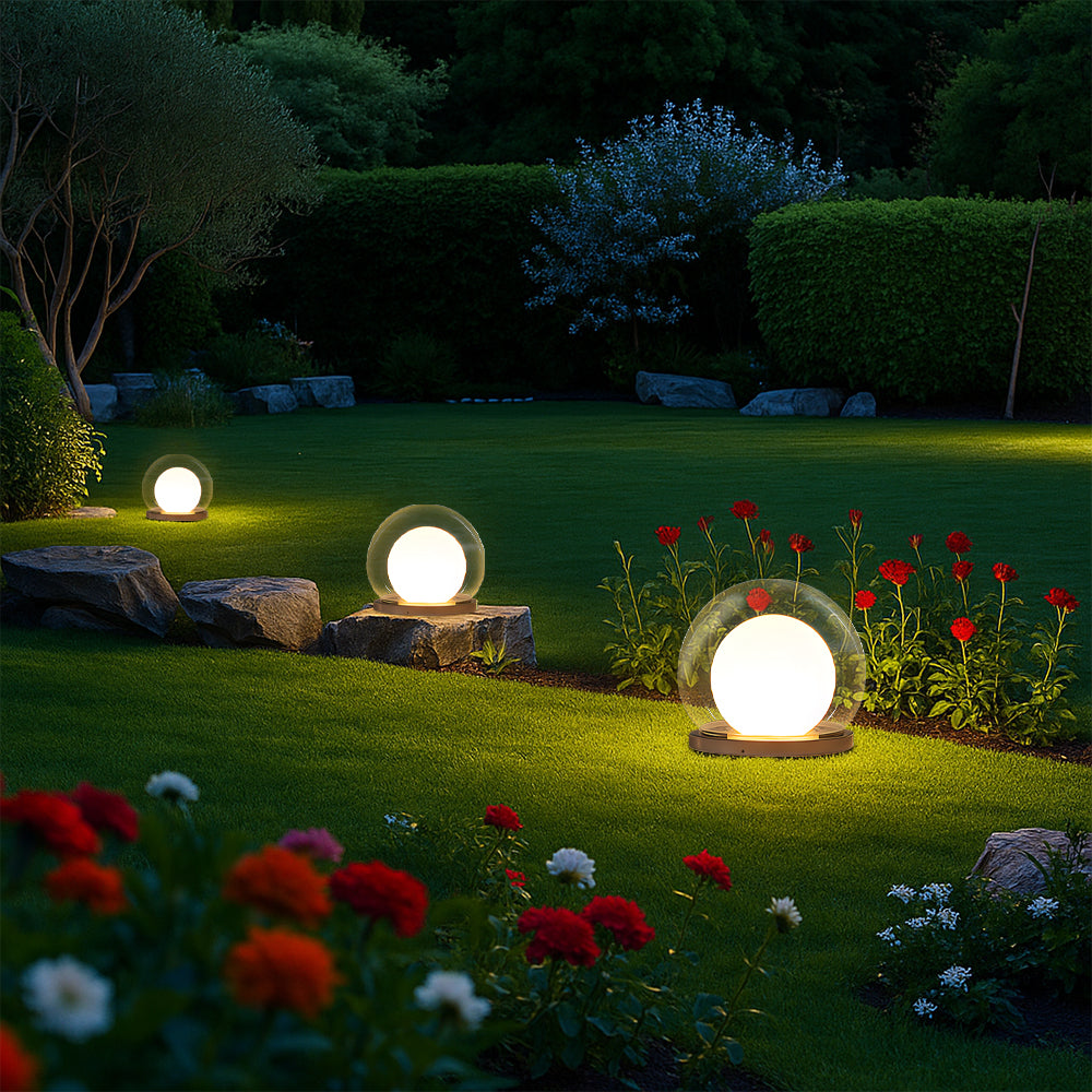 Solarna lampa księżycowa