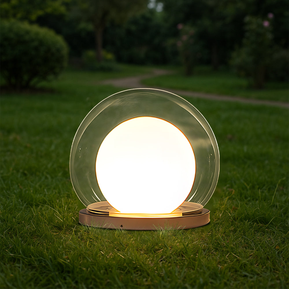 Solarna lampa księżycowa