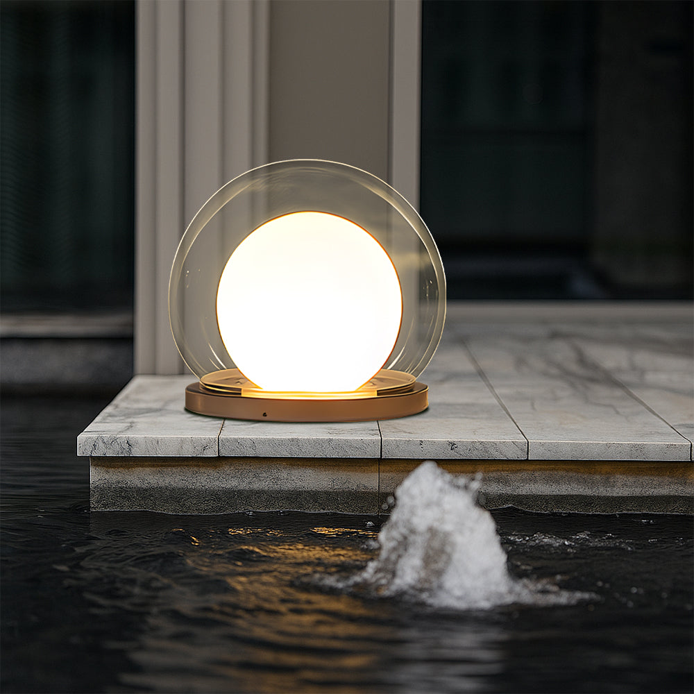 Solarna lampa księżycowa