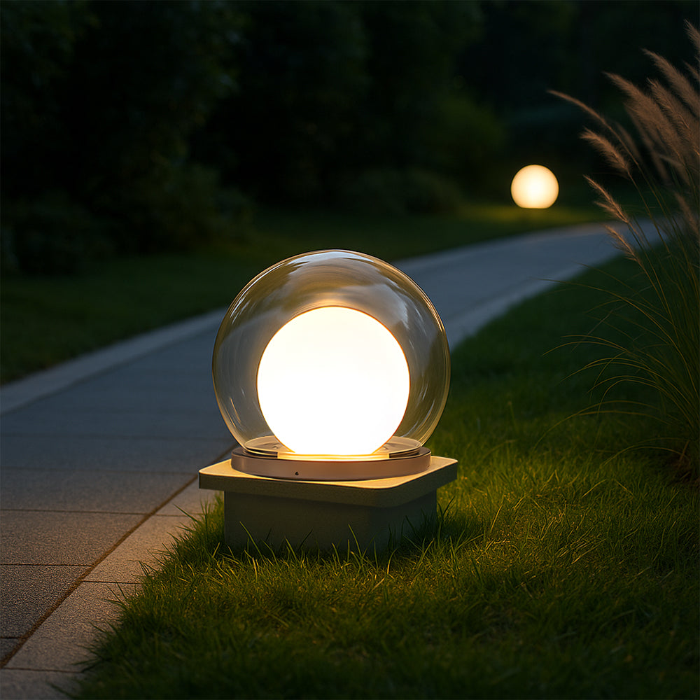 Solarna lampa księżycowa