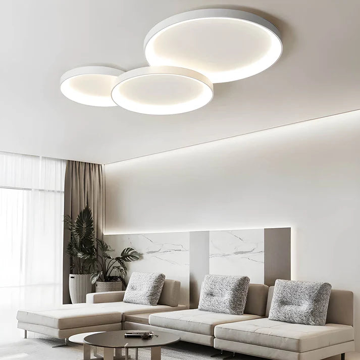 Minimalistyczna lampa sufitowa