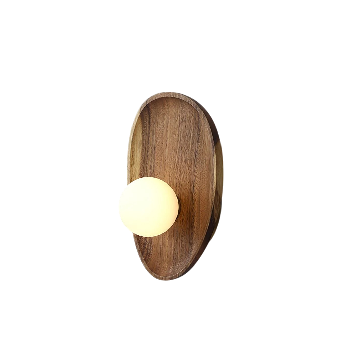Drewniana lampa ścienna Mirdor