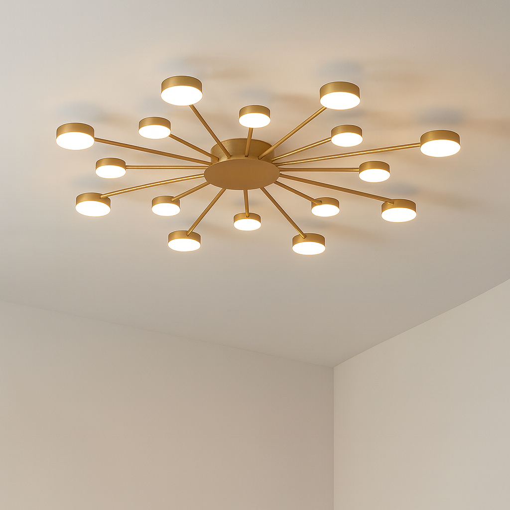 Nowoczesna lampa sufitowa Jida