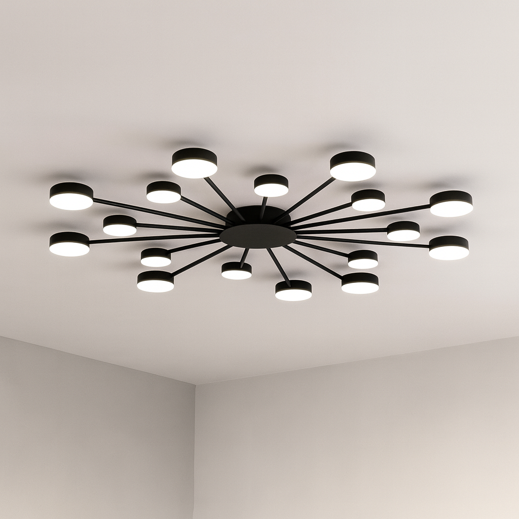 Nowoczesna lampa sufitowa Jida