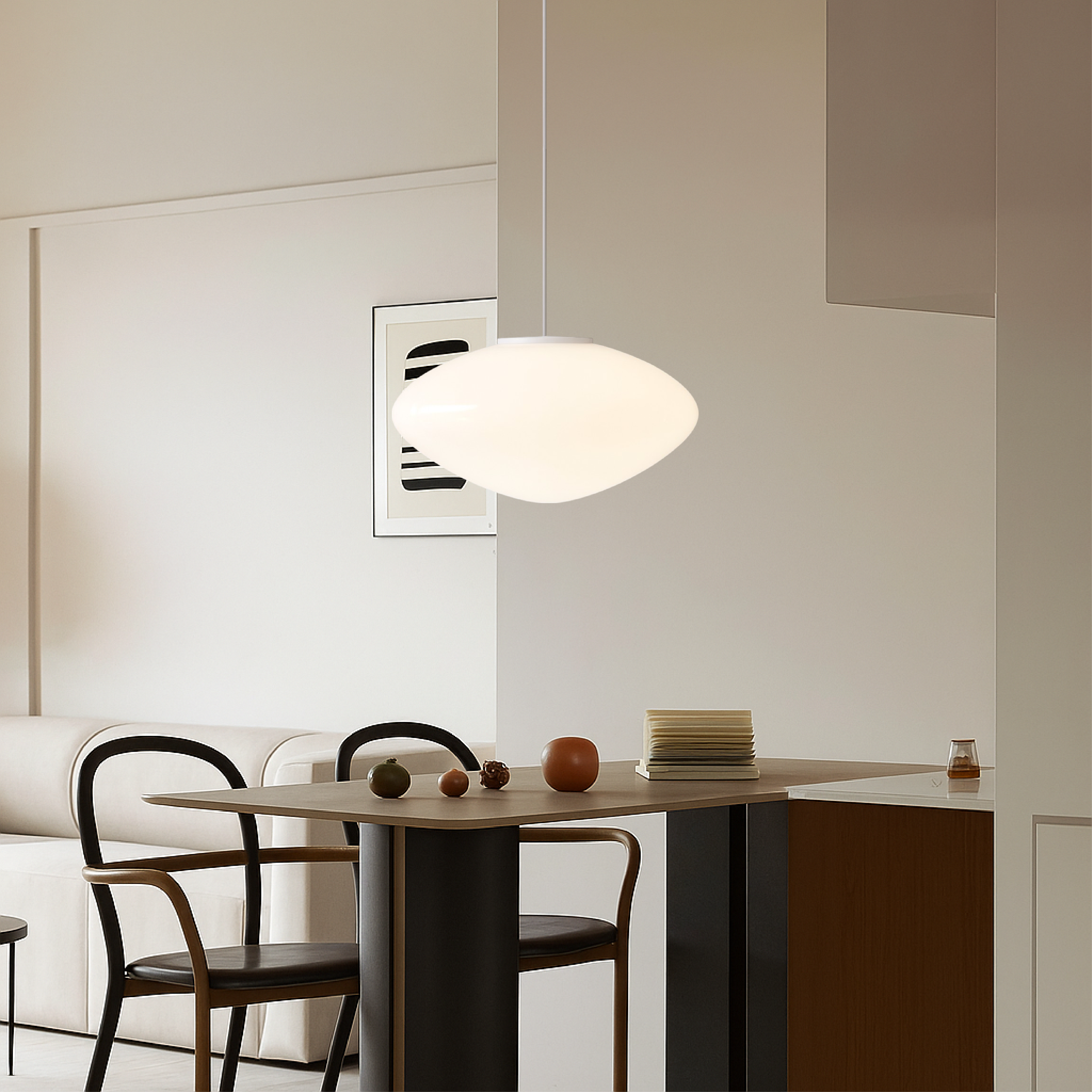 Duńska lampa wisząca Kala