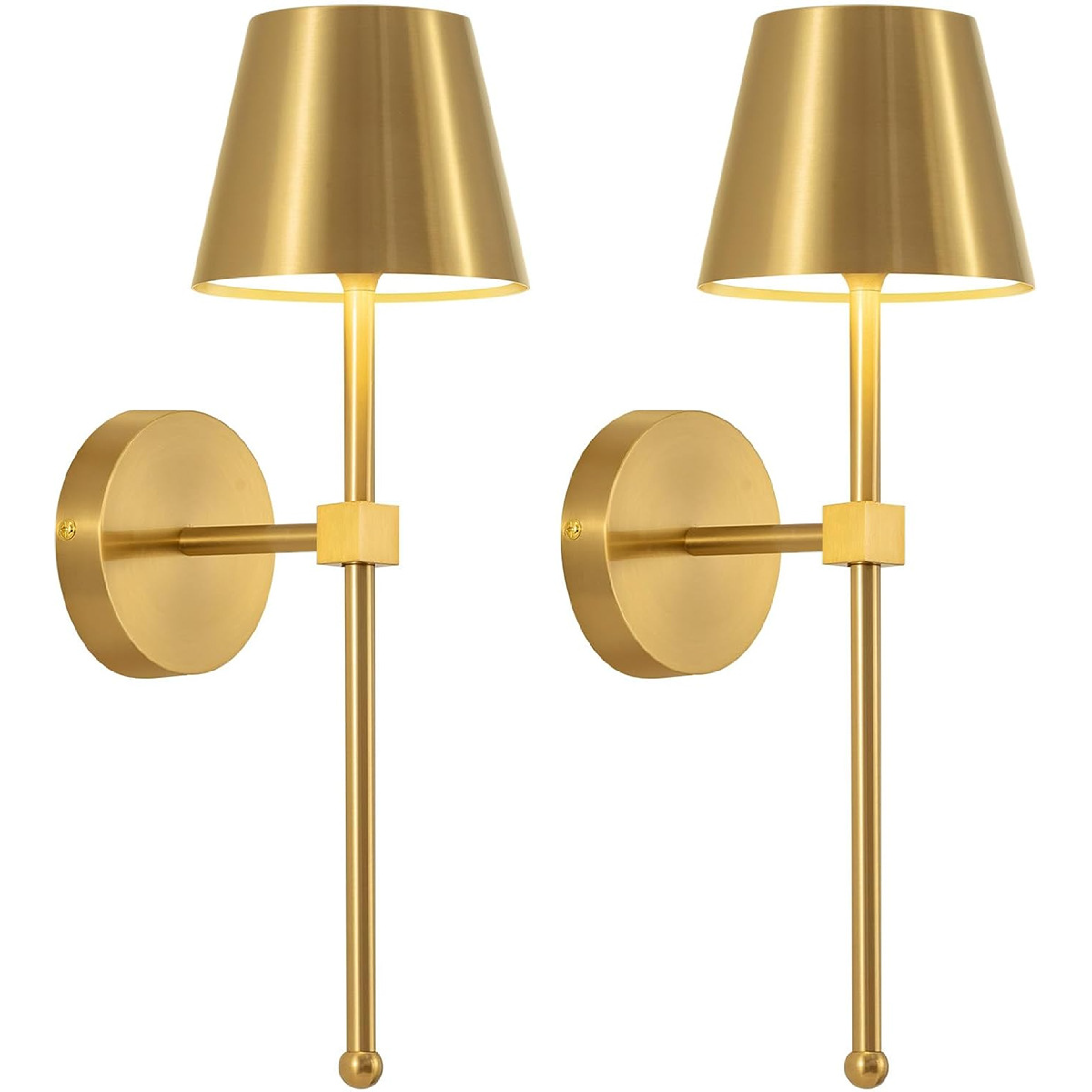 Bezprzewodowa lampa ścienna z możliwością ładowania