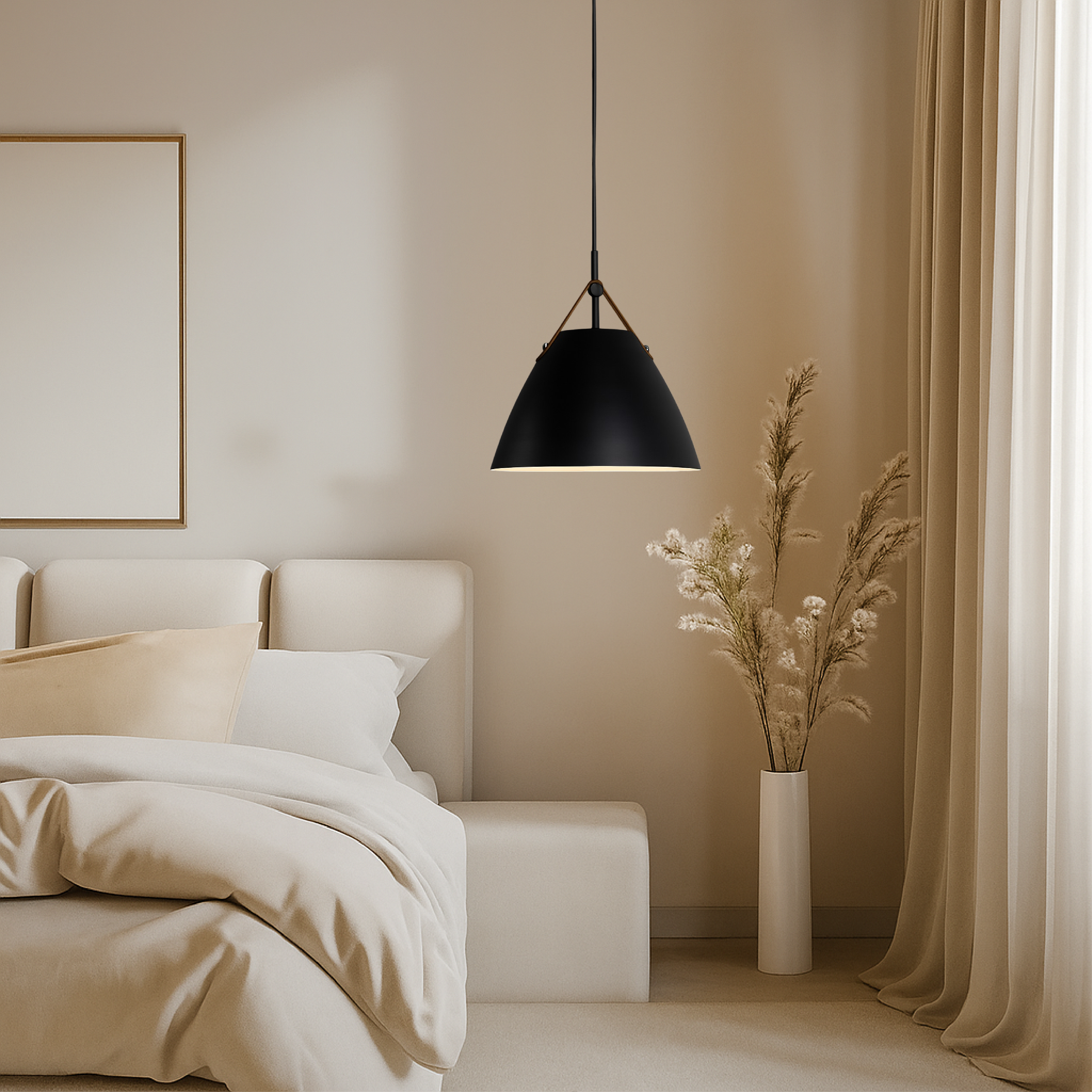 Skandynawska kolorowa lampa wisząca