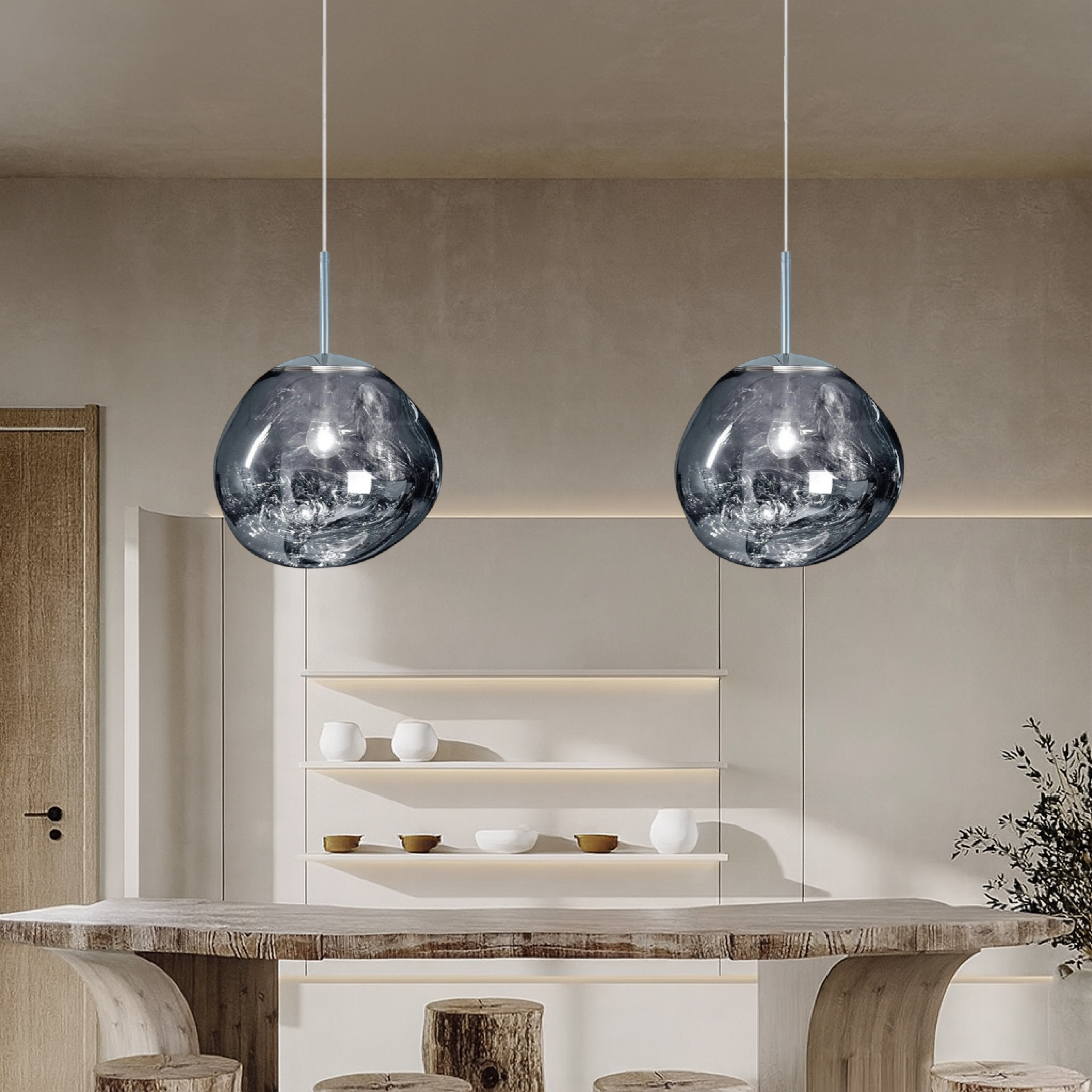 Lampa wisząca Melt Glass