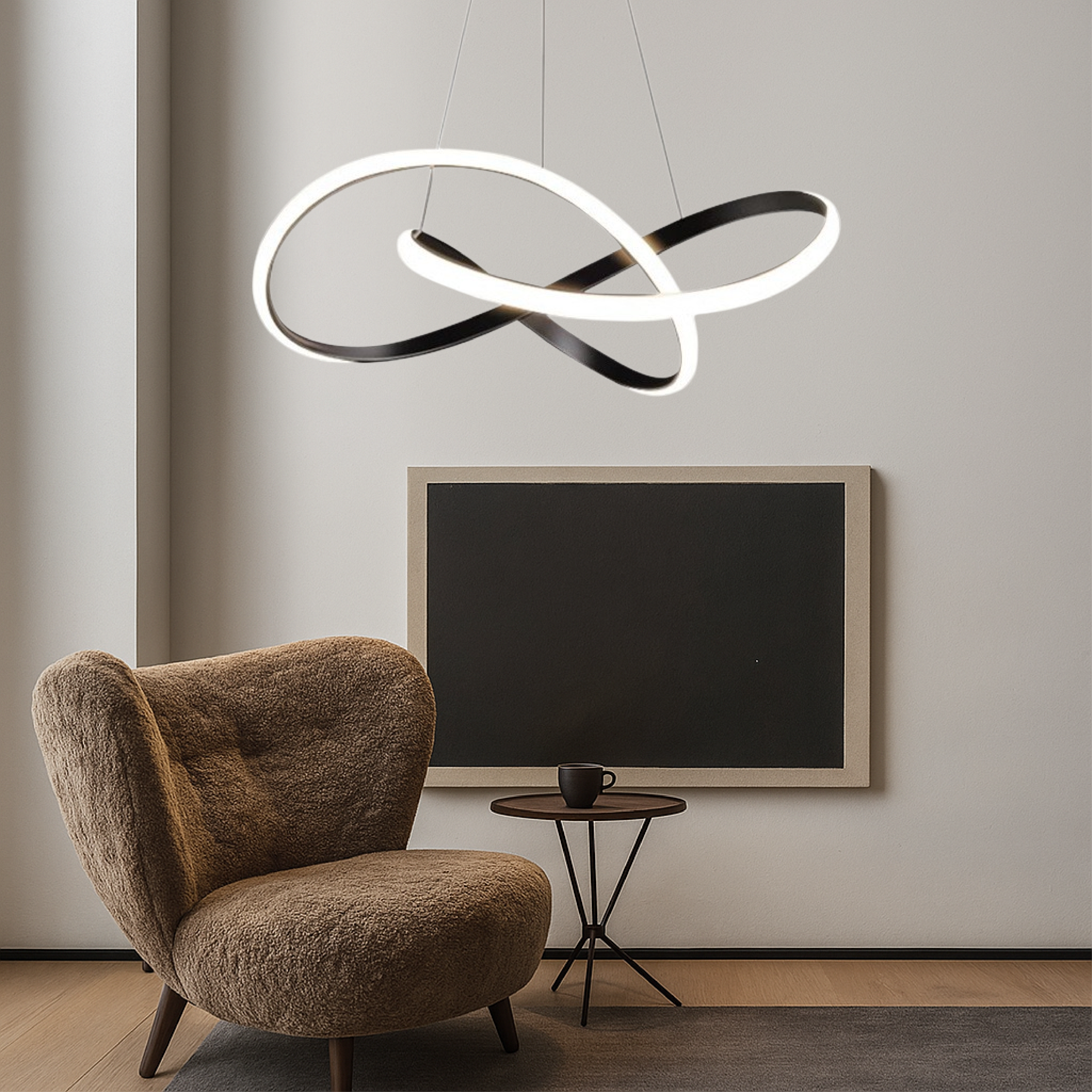 Nowoczesna lampa wisząca do jadalni