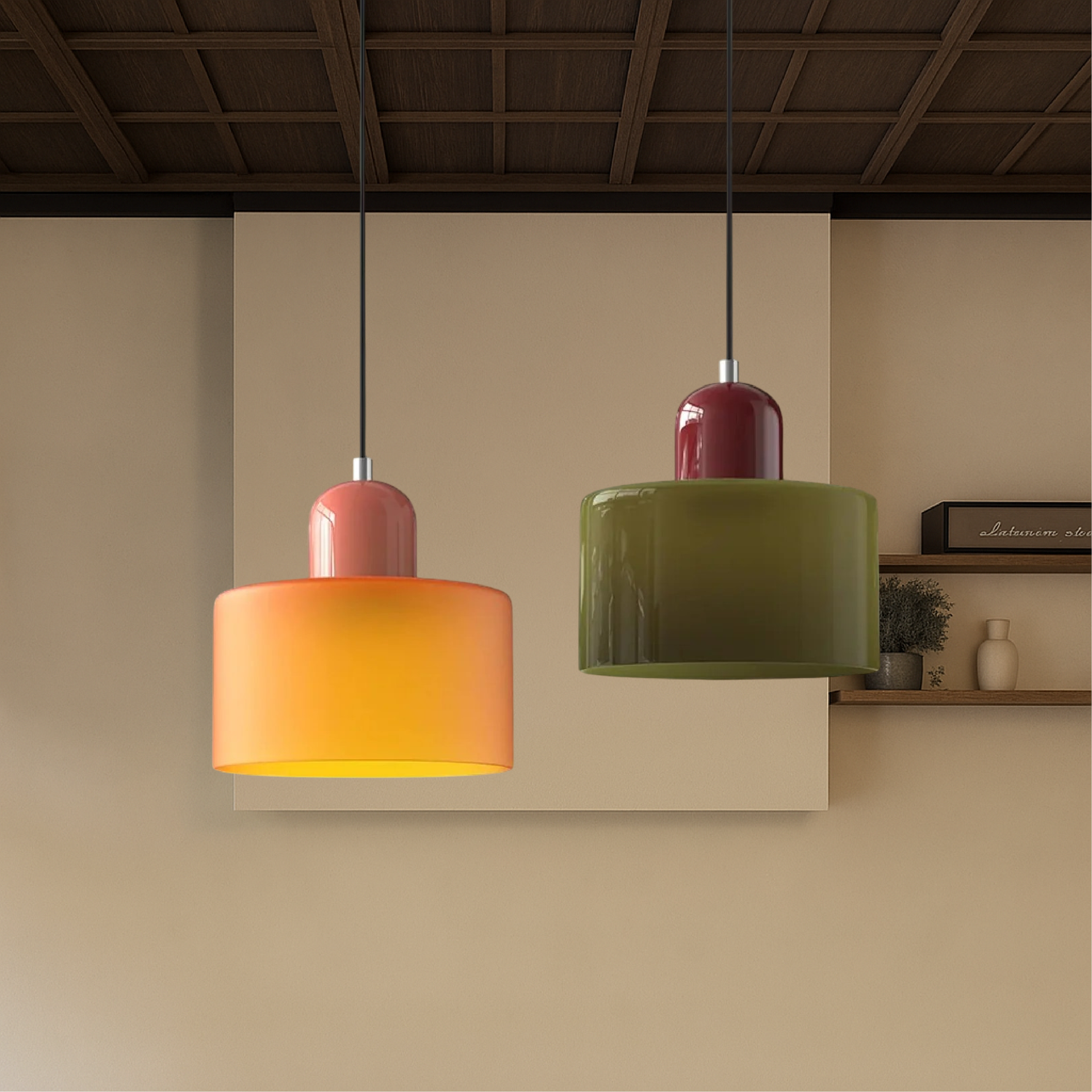 Kreatywna lampa wisząca Bauhaus