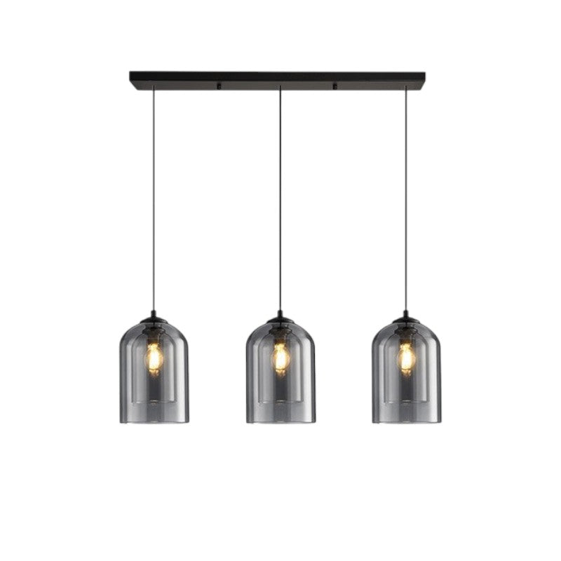 Szklana lampa wisząca Jani
