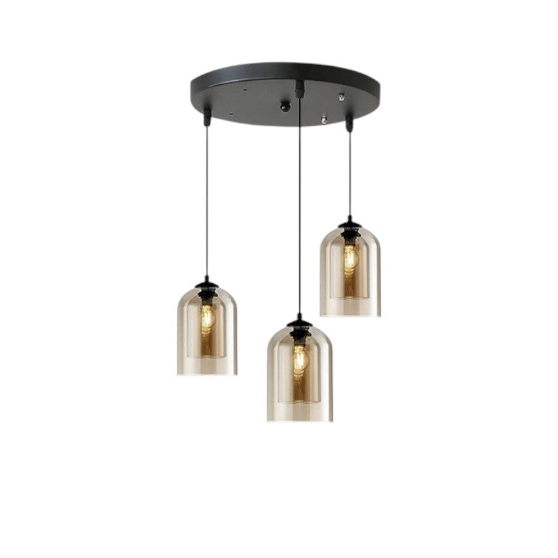 Szklana lampa wisząca Jani