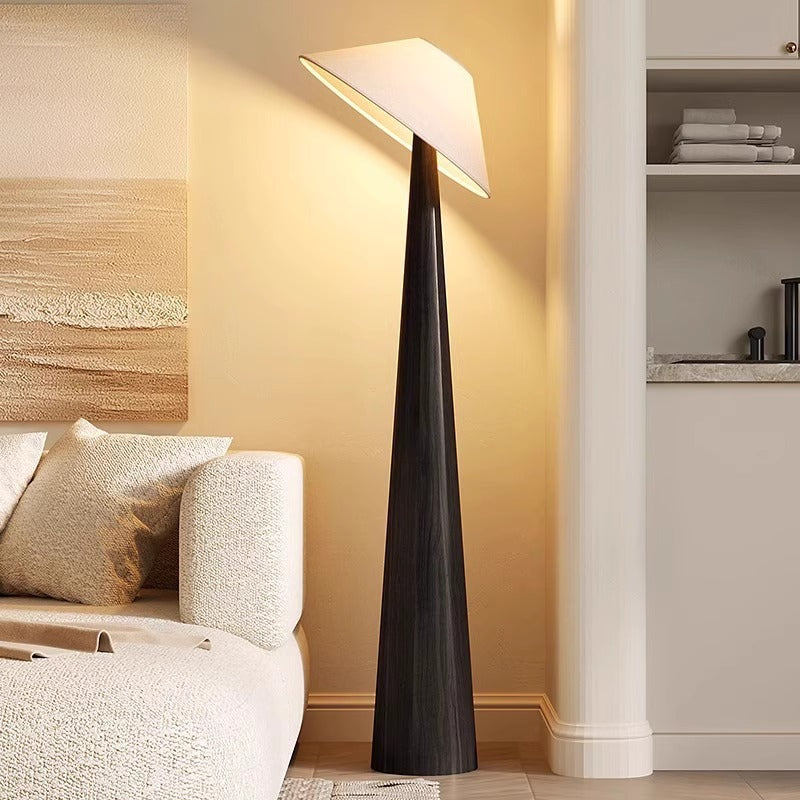 Japońska lampa podłogowa Wabi Sabi
