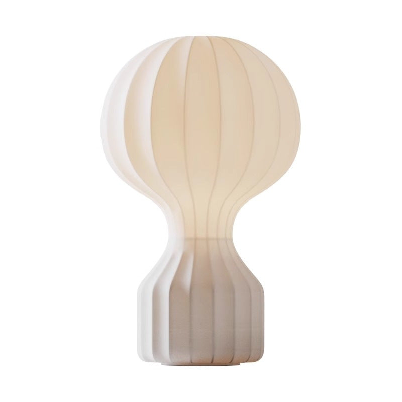 Jedwabna lampa stołowa Wabi Sabi