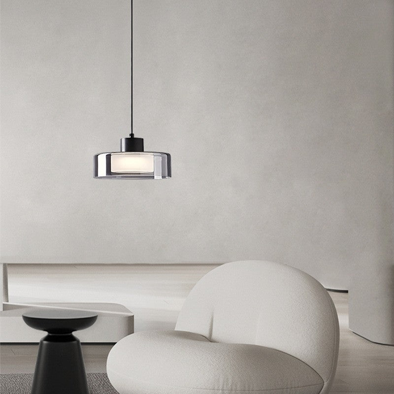 Włoska szklana lampa wisząca