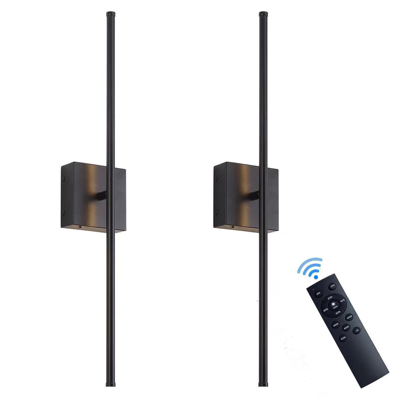 1+1 Bezpłatna ładowalna liniowa lampa ścienna