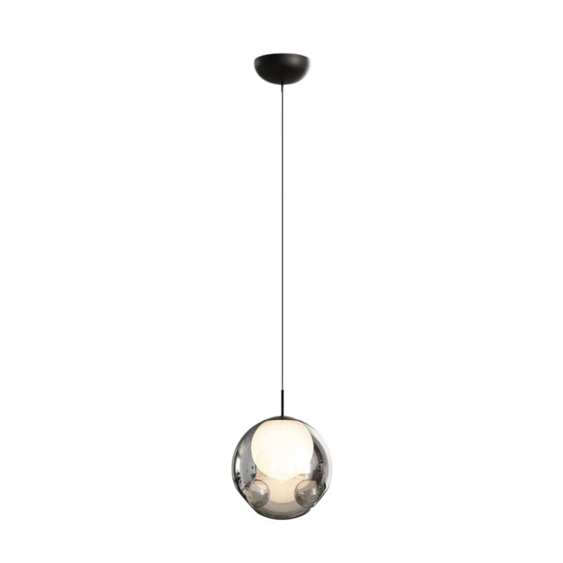 Włoska szklana lampa wisząca