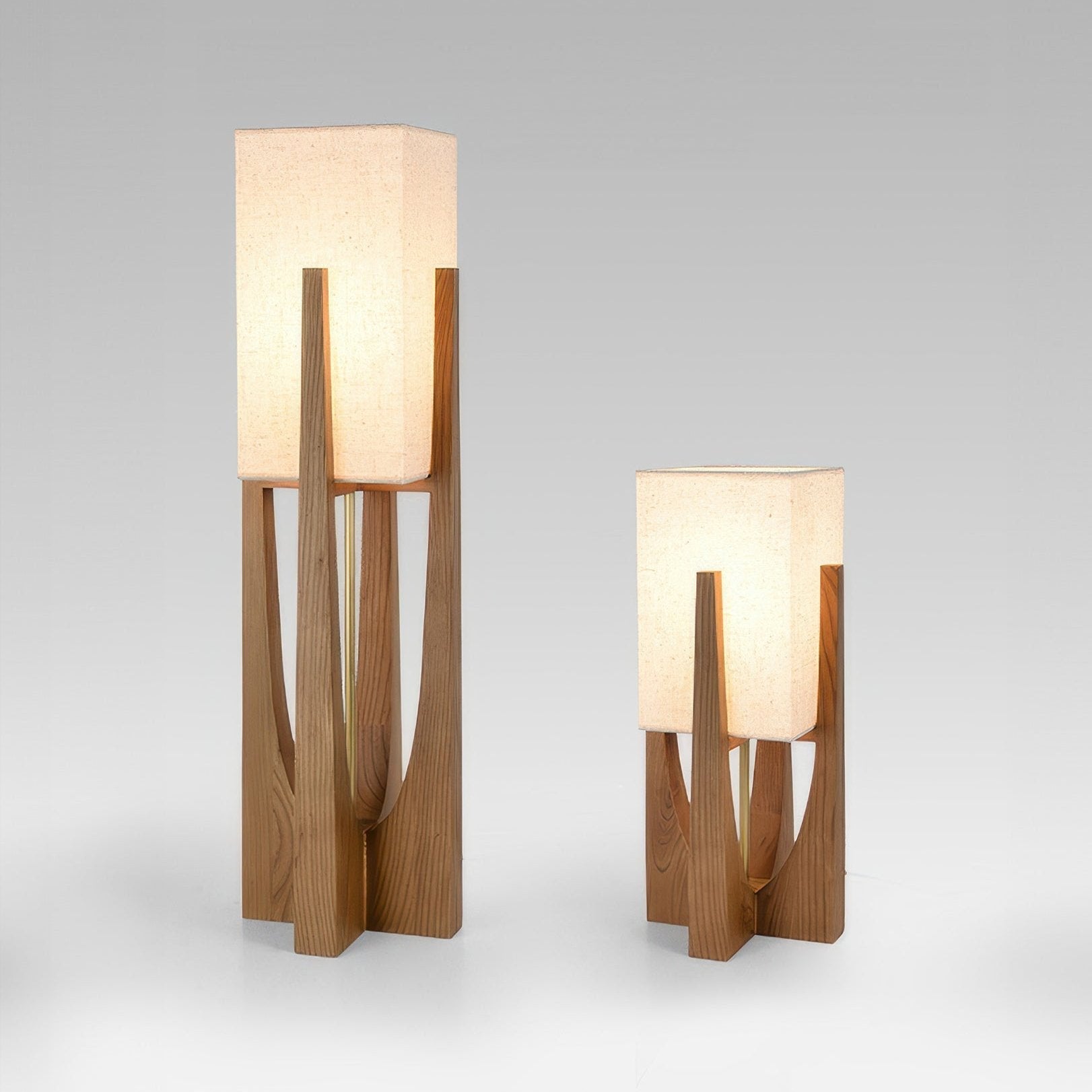 Lampa podłogowa Wabi Sabi w japońskim stylu