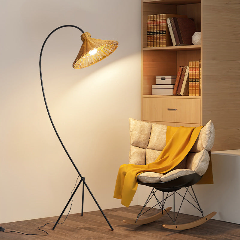 Lampa podłogowa Bamboo Cap