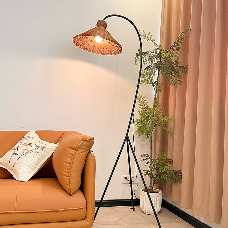 Lampa podłogowa Bamboo Cap