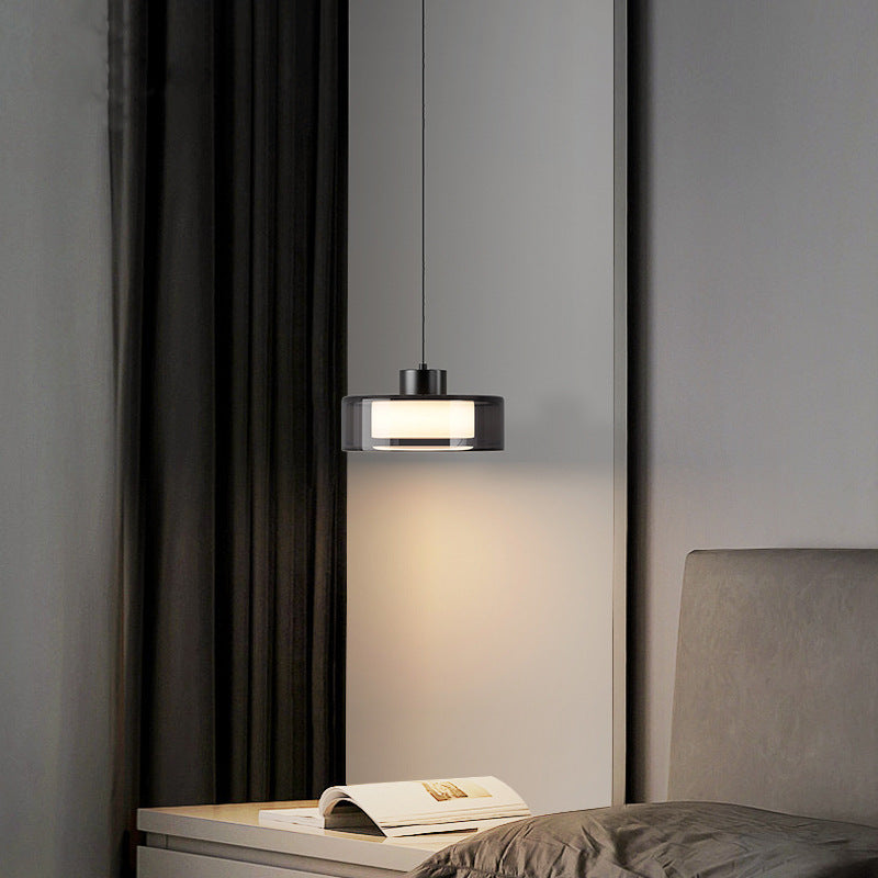 Włoska szklana lampa wisząca