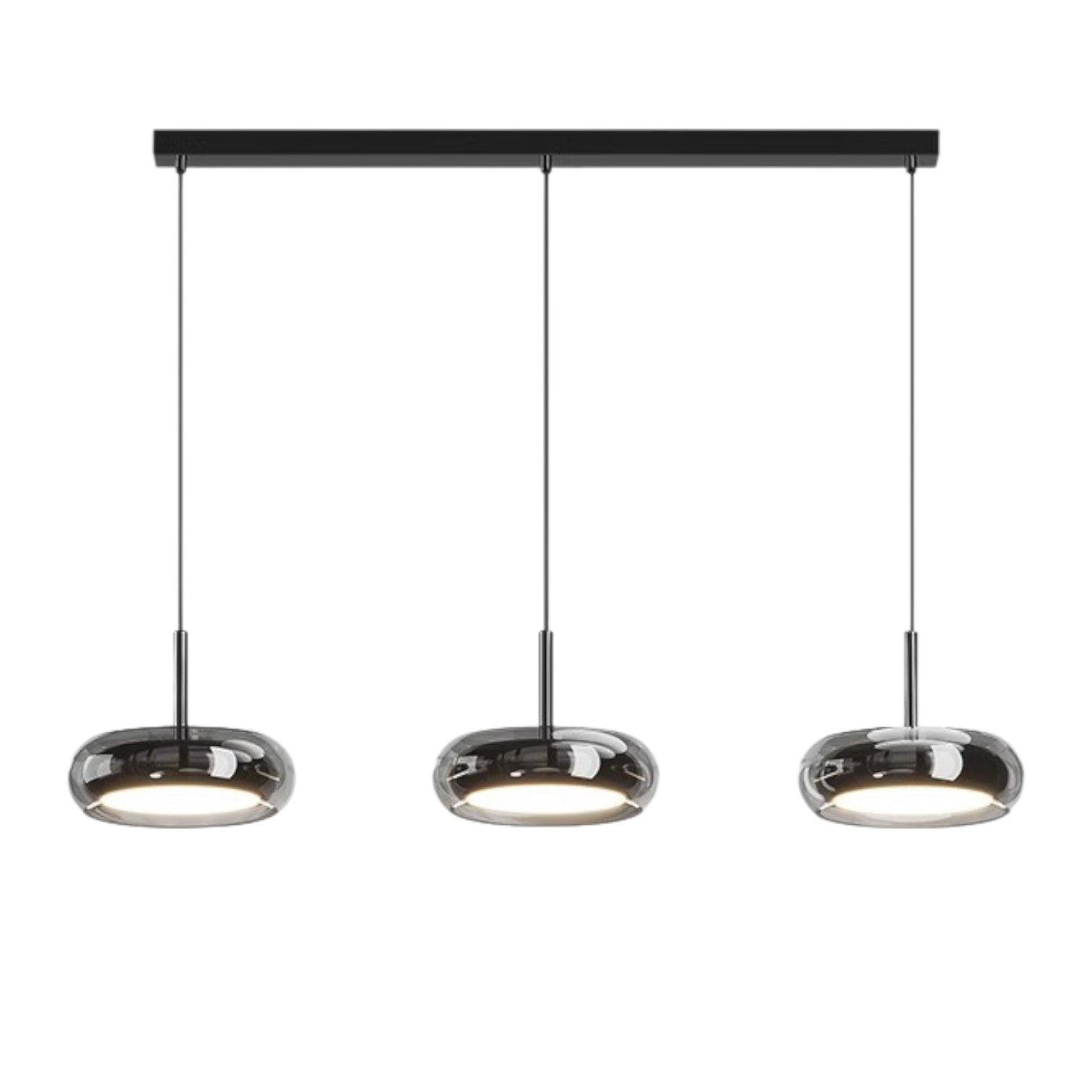 Lampa wisząca kuchenna z 3 głowicami