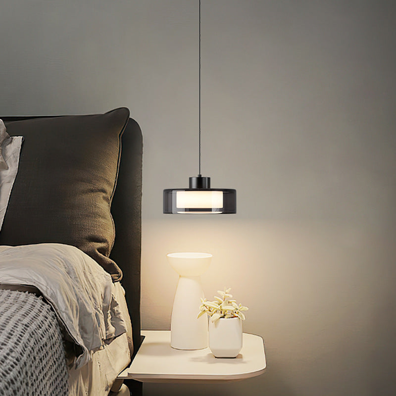Włoska szklana lampa wisząca