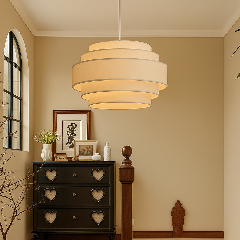 Lampa wisząca z pierścieniem Wabi Sabi