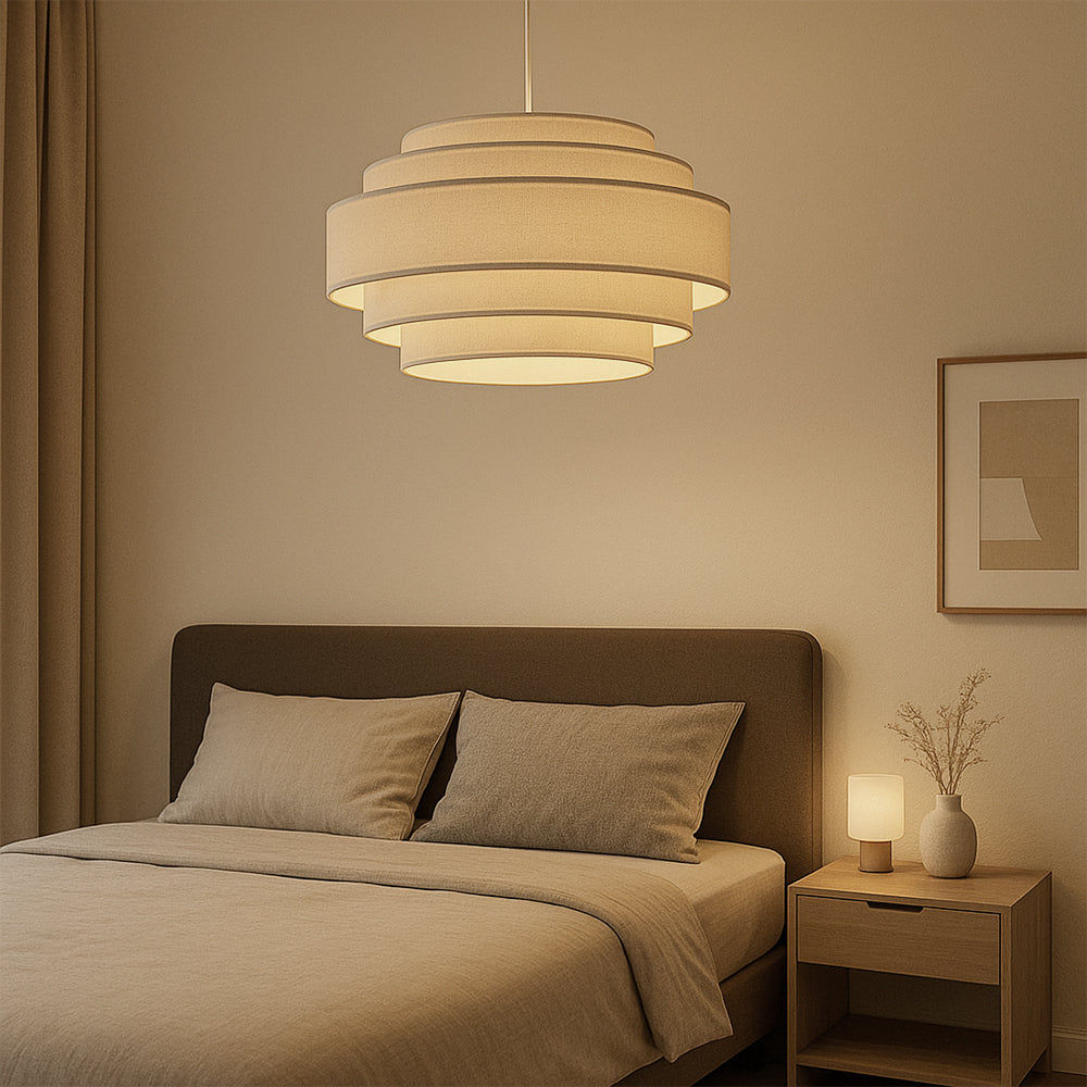 Lampa wisząca z pierścieniem Wabi Sabi