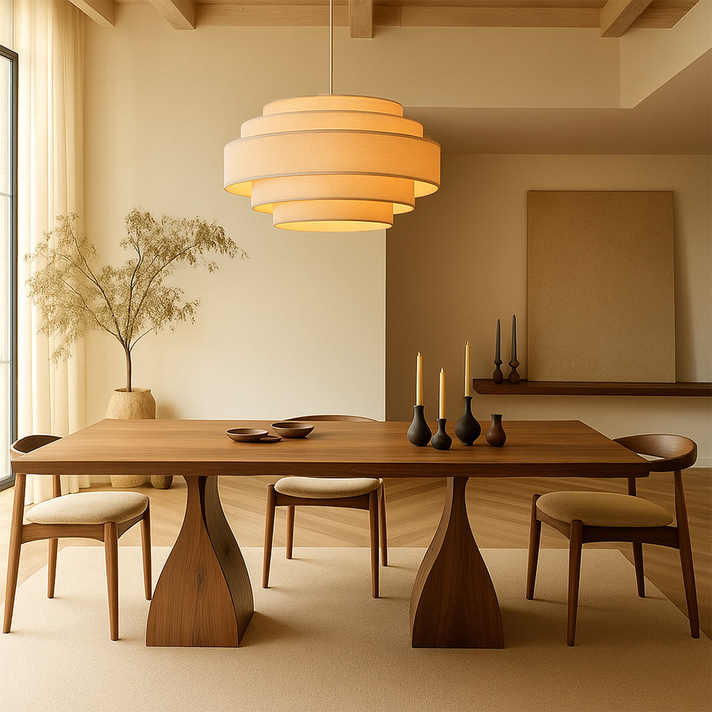 Lampa wisząca z pierścieniem Wabi Sabi