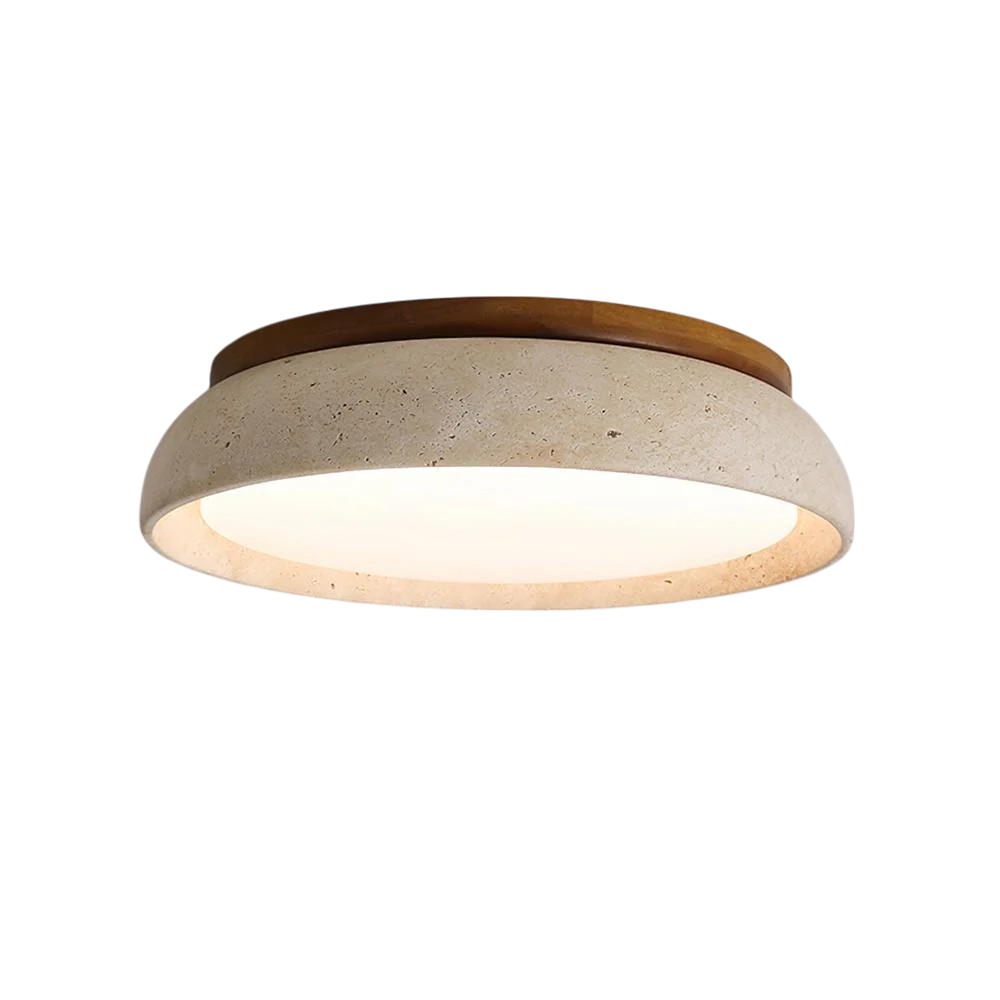 Lampa sufitowa Piedra trawertyn