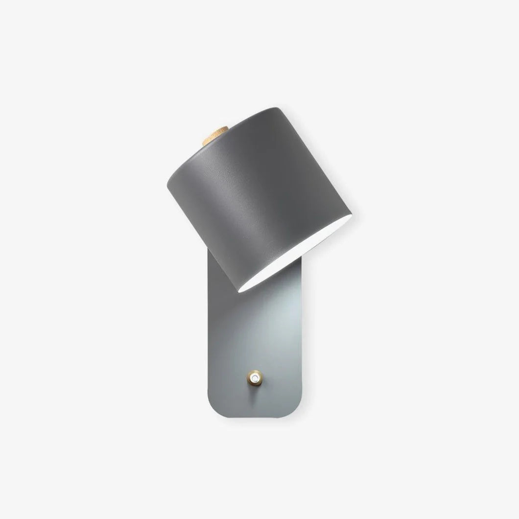 Wtykowa lampa ścienna Cylinder
