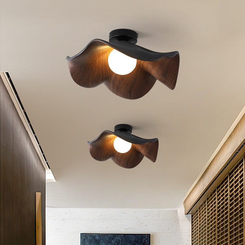 Lampa sufitowa w kształcie kwiatu Rusola