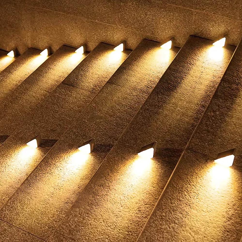Lampy solarne na schody zewnętrzne