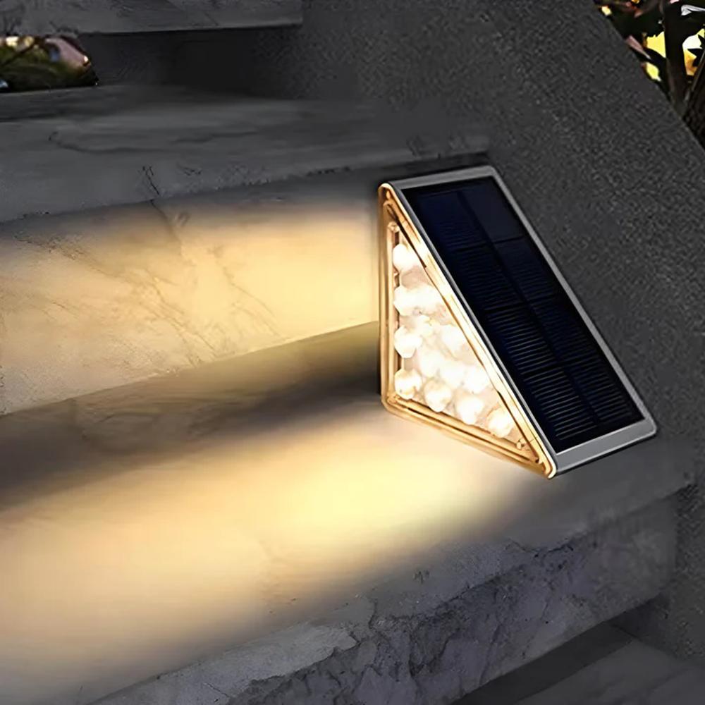 Lampy solarne na schody zewnętrzne