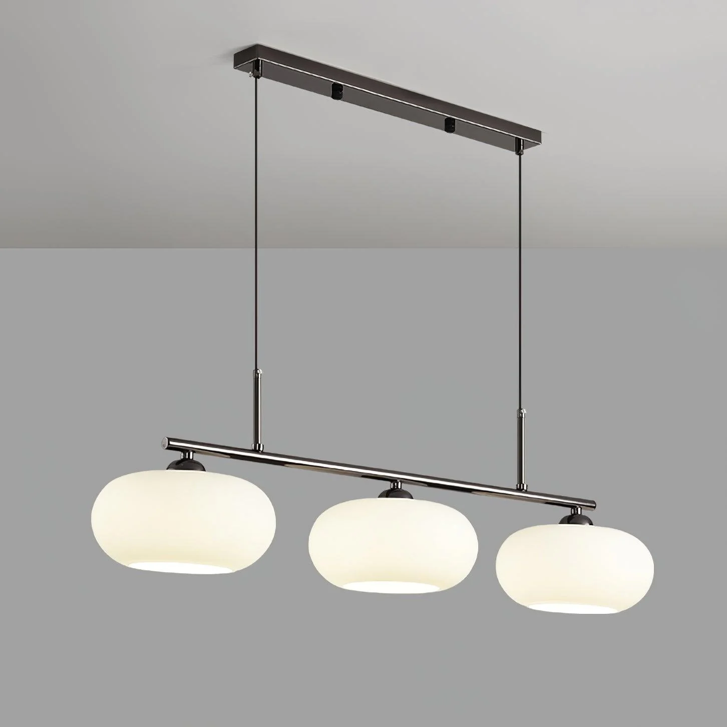 Lampa wisząca Bauhaus z 3 głowicami