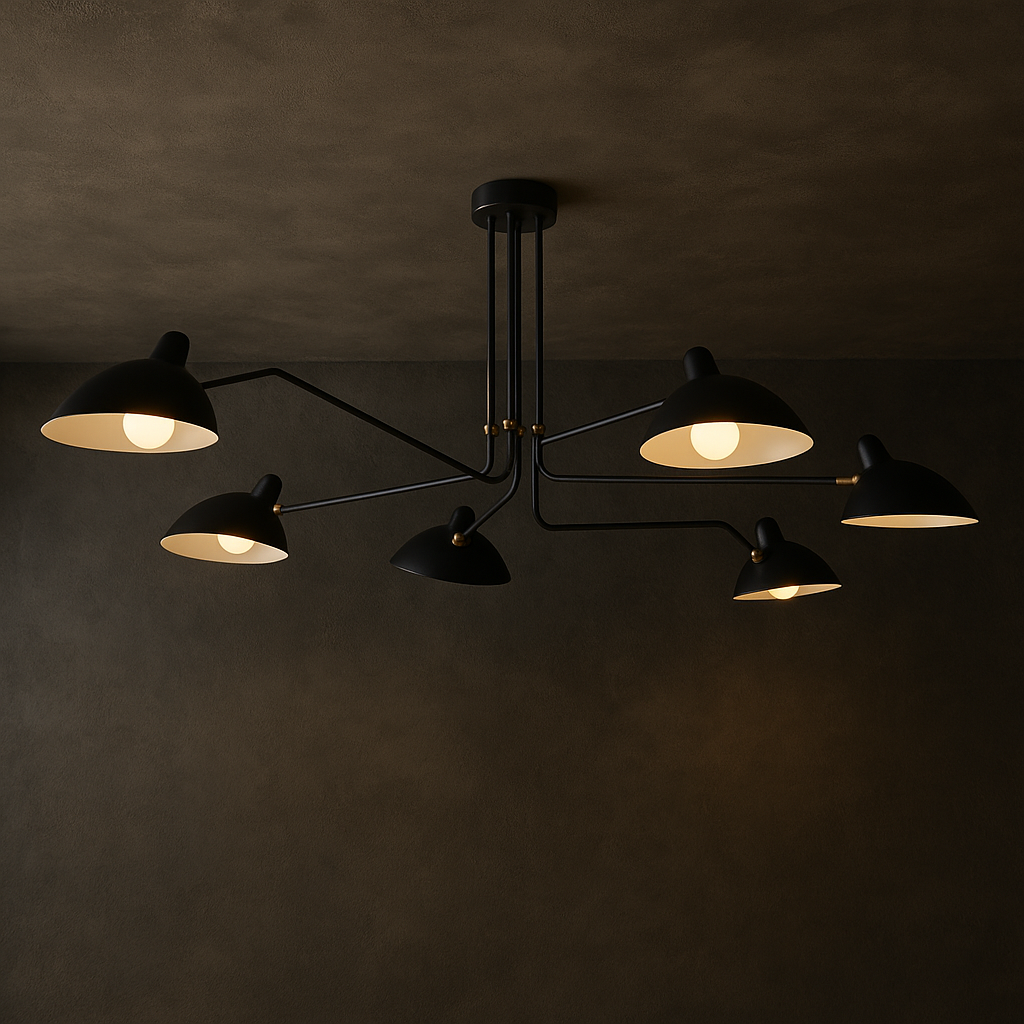 Lampa sufitowa Serge Mouille