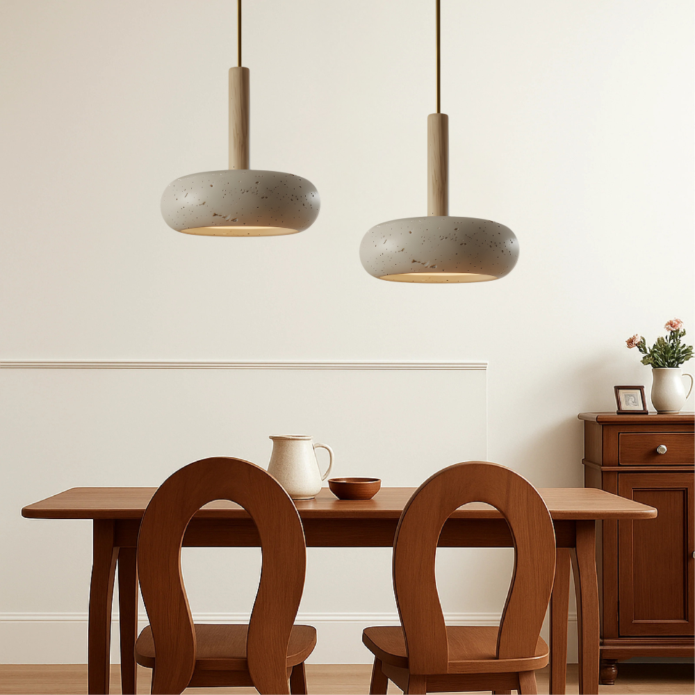 Lampa wisząca trawertyn