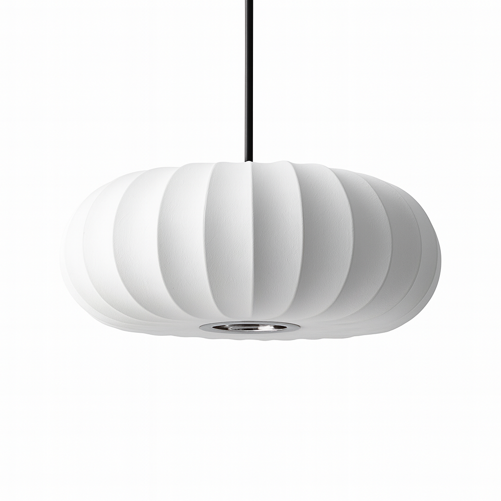 Jedwabna lampa wisząca Verona