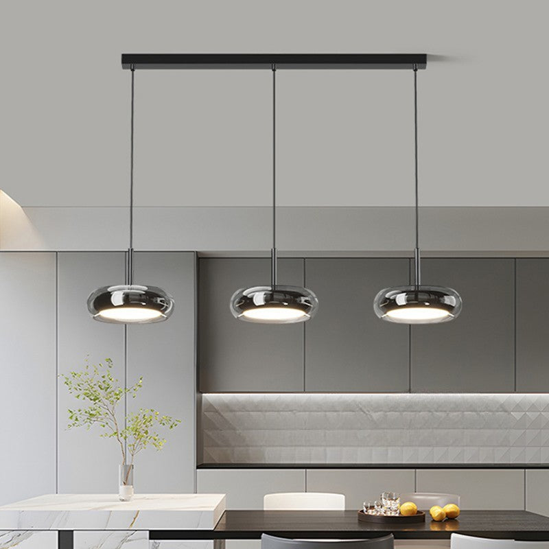 Lampa wisząca kuchenna z 3 głowicami