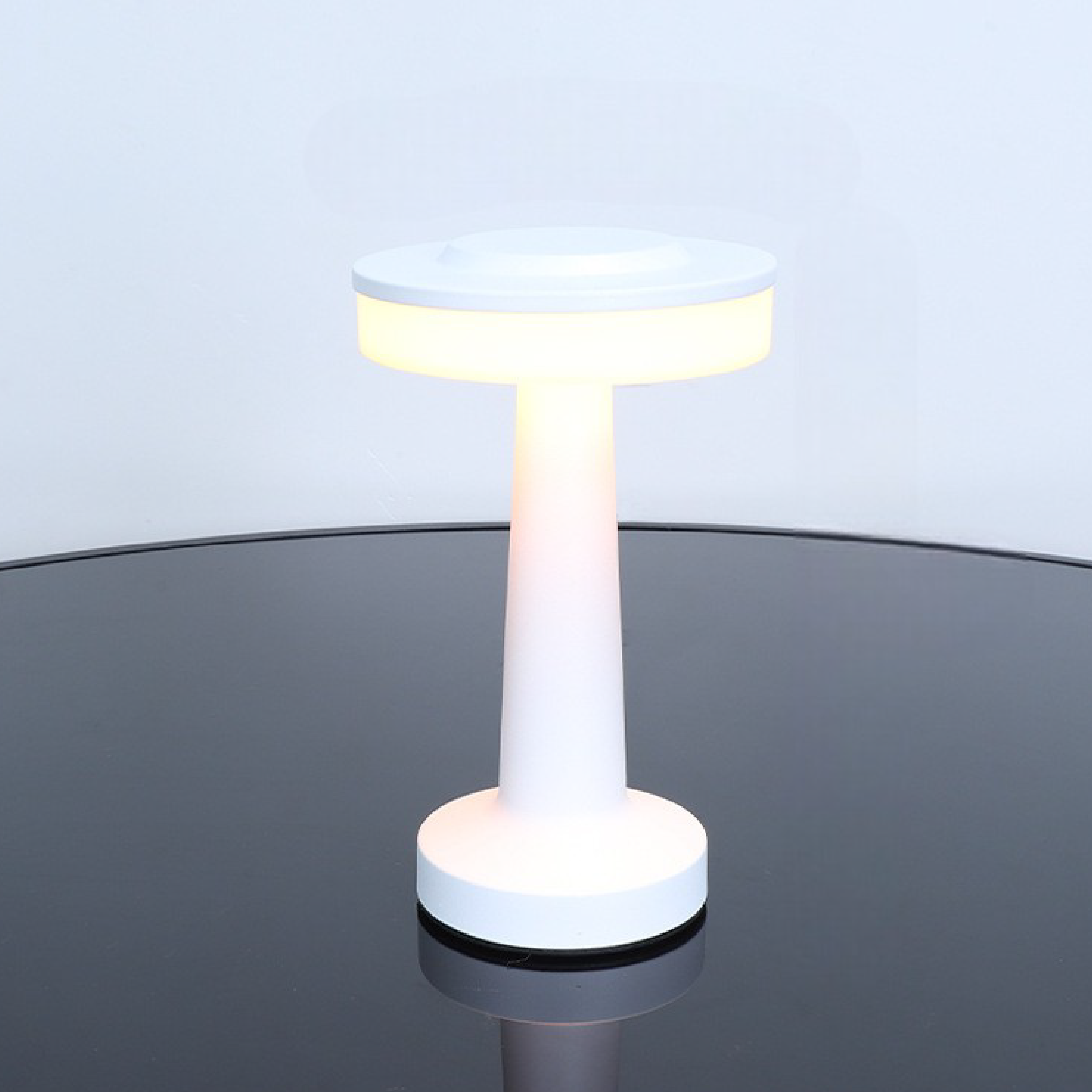 Metalowa lampa stołowa Birdona