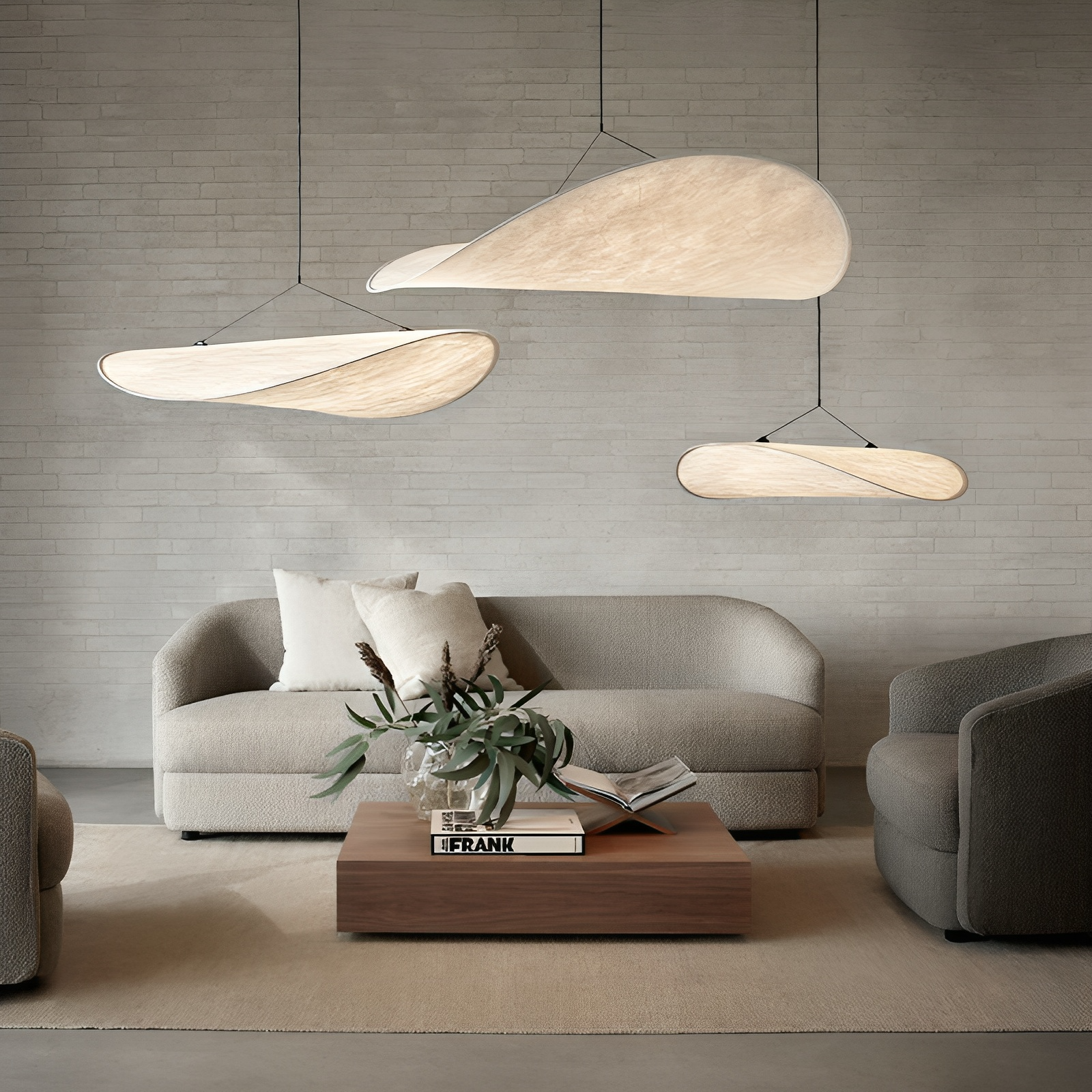 Lampa wisząca Japandi