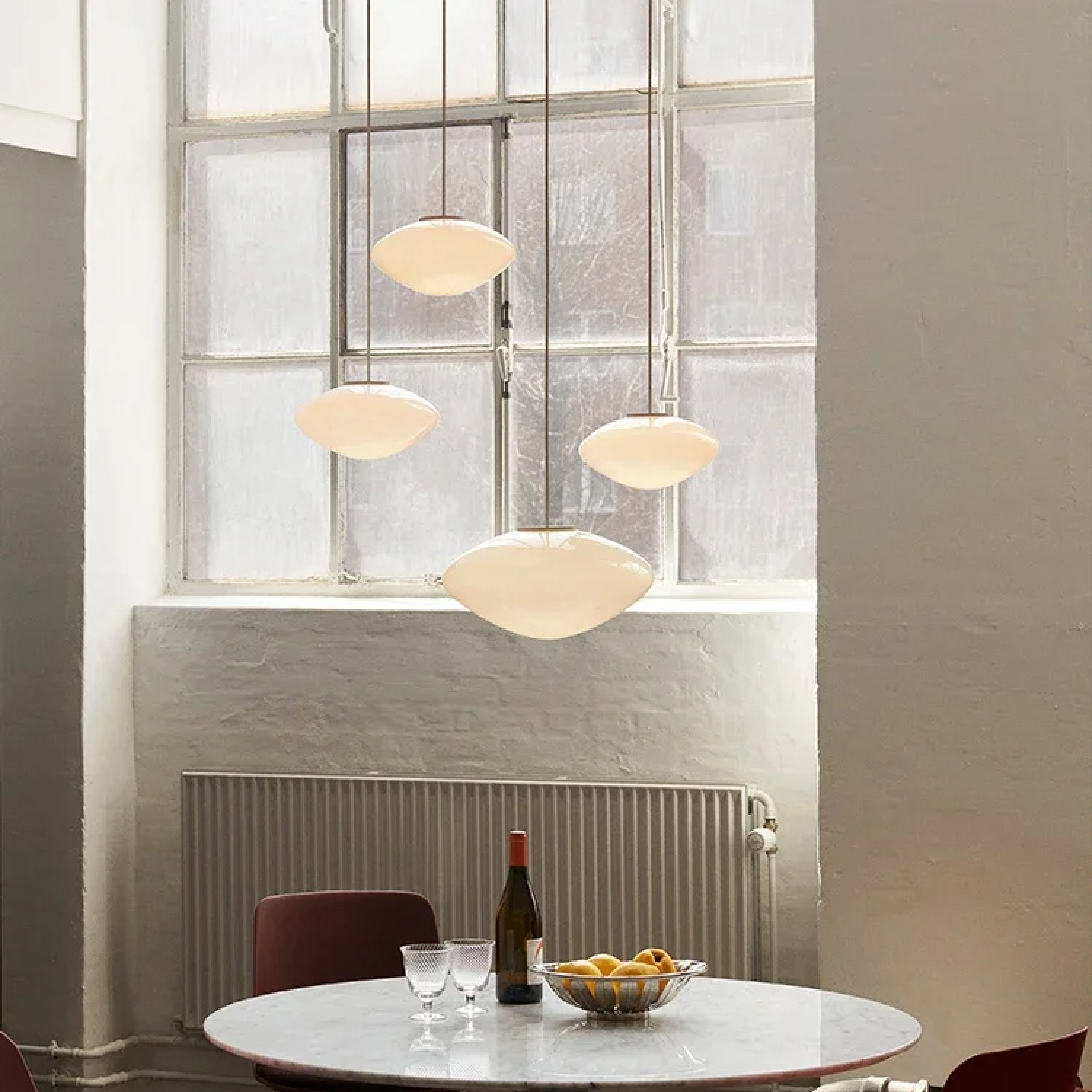 Duńska lampa wisząca Handi