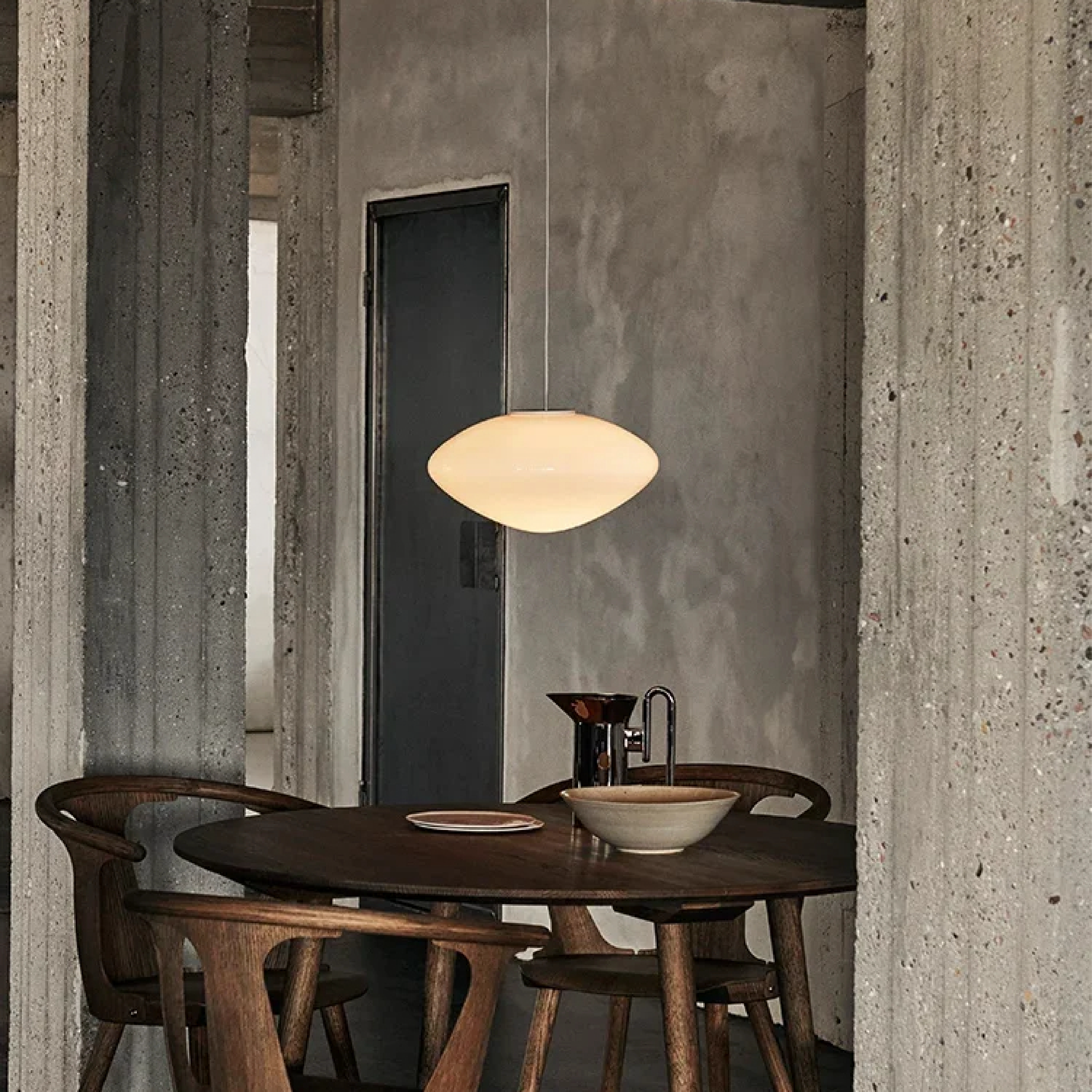 Duńska lampa wisząca Handi
