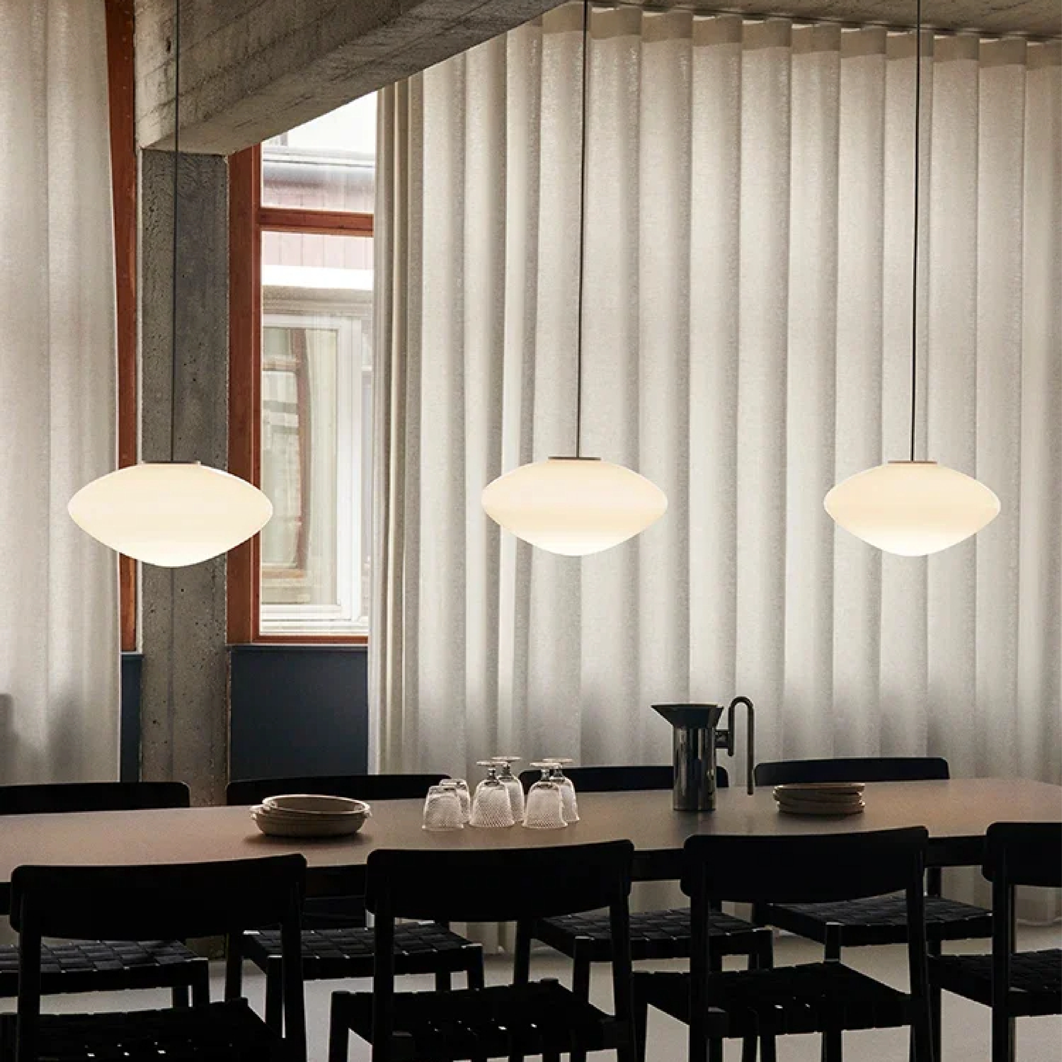 Duńska lampa wisząca Handi