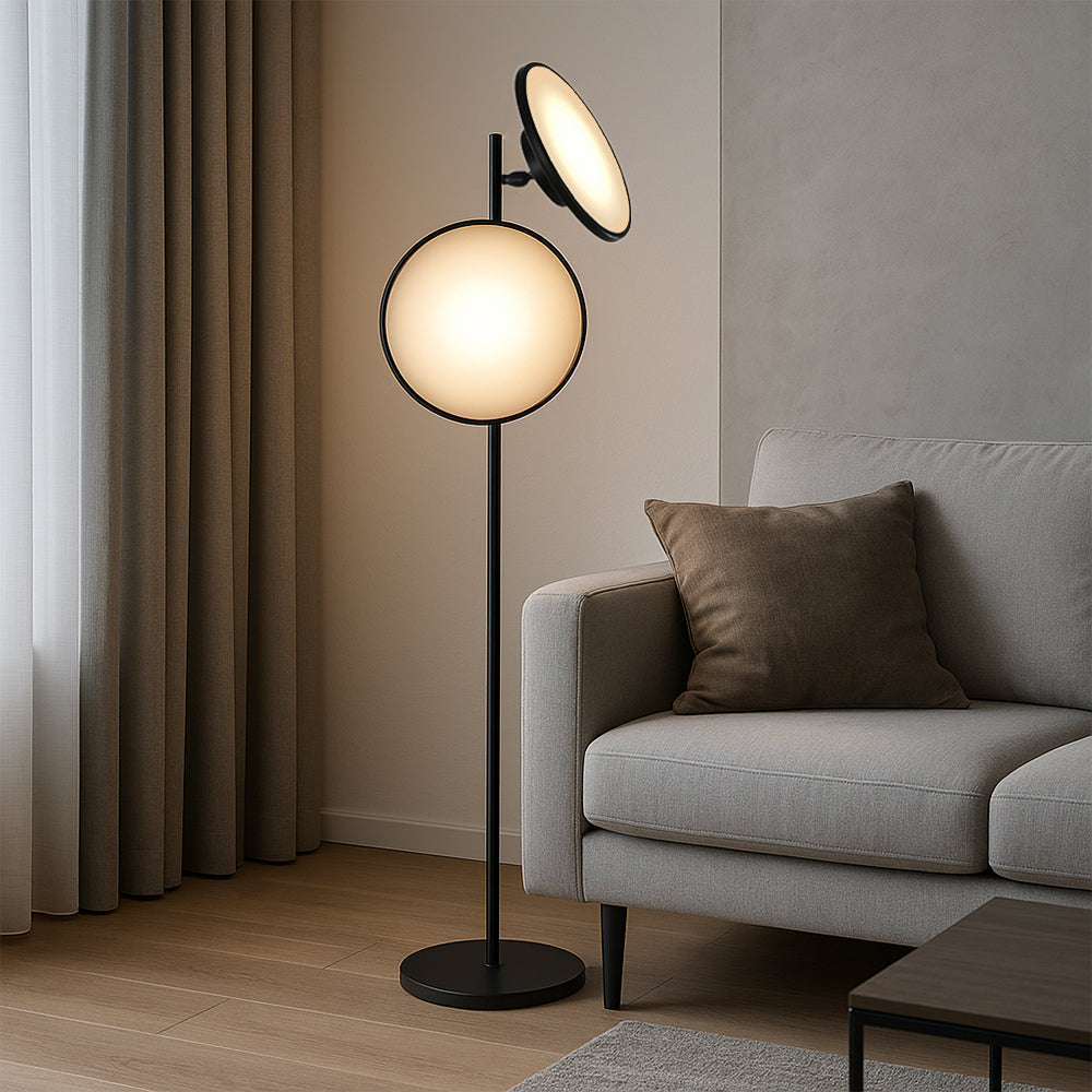 Nowoczesna lampa podłogowa Glaru